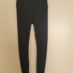 Black Ribbed leggings